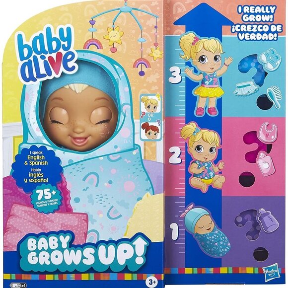 Baby Alive Doll Grows Up Growing and Talking Baby - Picture 1 of 4